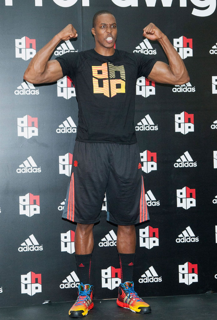 Dwight Howard Wearing "World Tour" adidas D Howard 4 In Seoul (17)