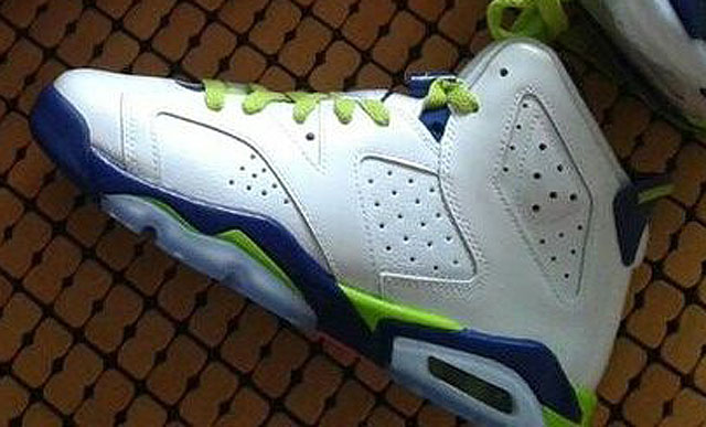 Air Jordan VI 6 Retro GS White/Bright Grape-Deep Royal-Fierce Green Release Date 543390-108 (2)