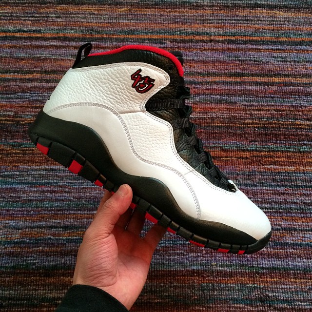 Jordan 10 with store 45 on side