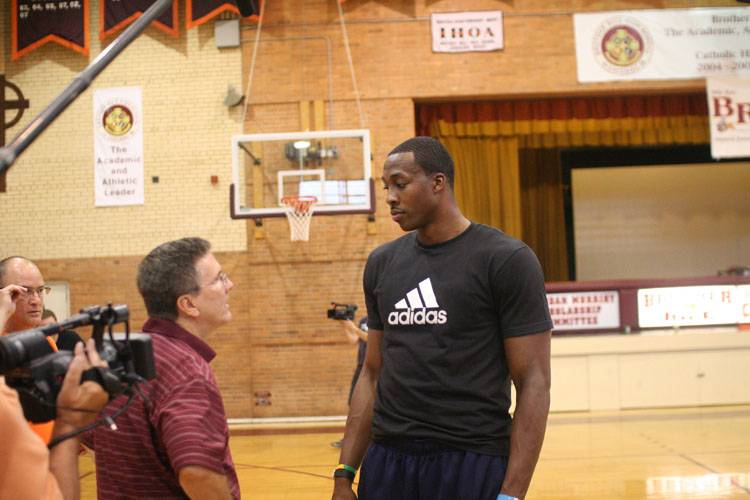 Dwight Howard Embarks on adidas European Tour