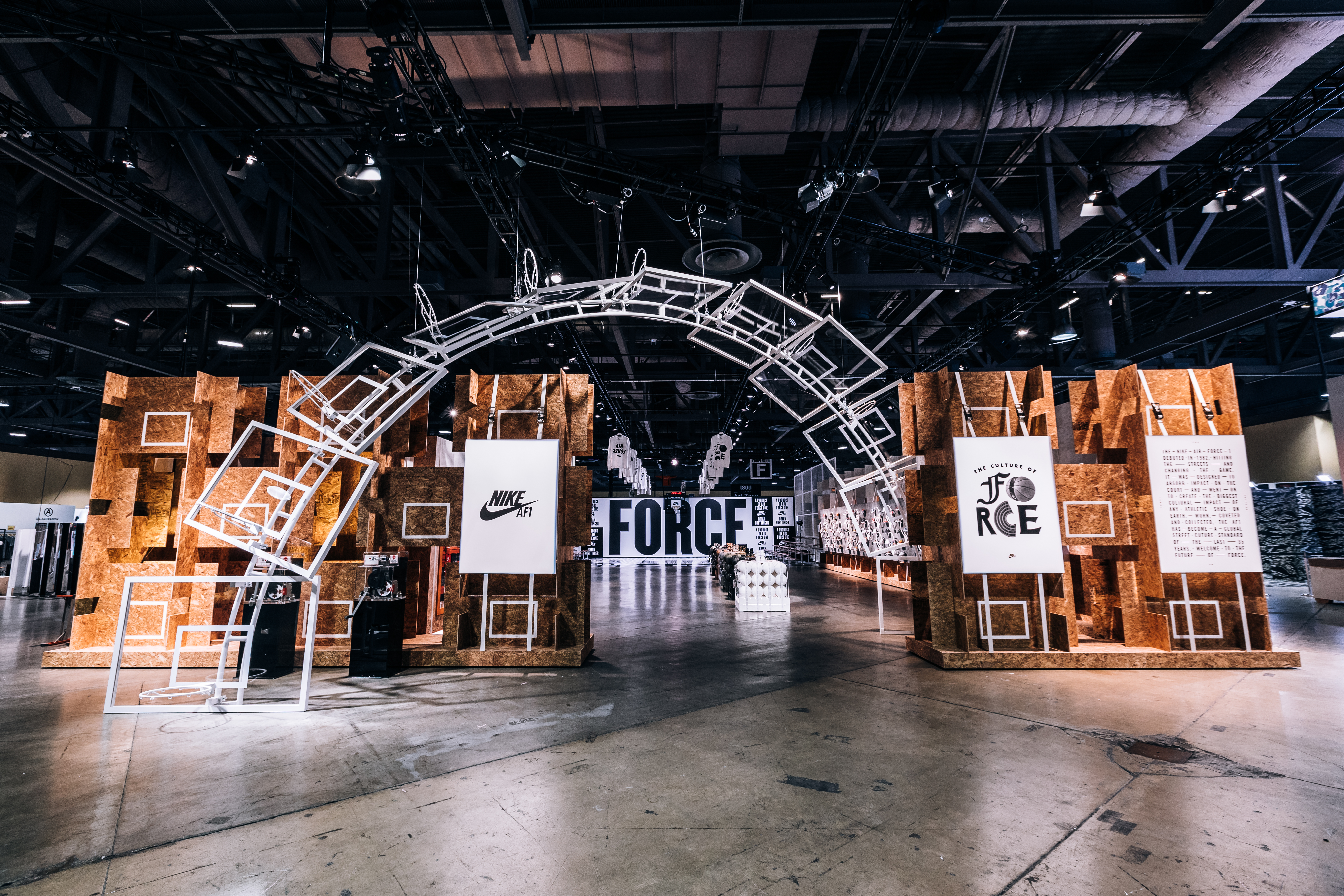 Nike ComplexCon Air Force 1 Booth