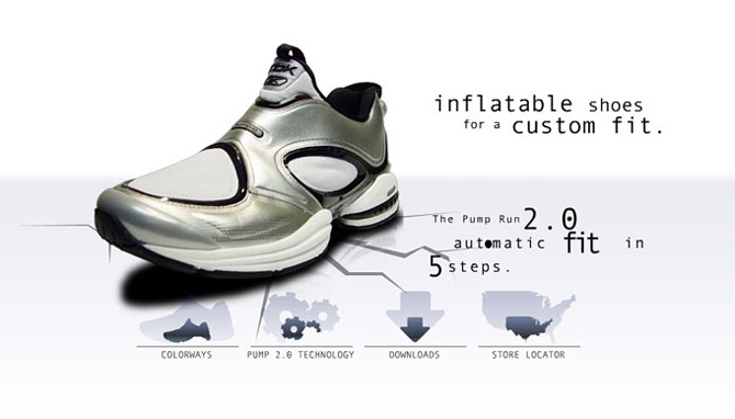 reebok pump how it works