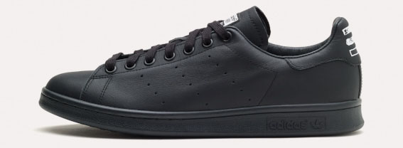 adidas Originals=Pharrell Williams Icon's Stan Smith Black (1)