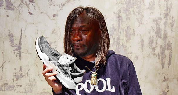 funny jordan shoe memes