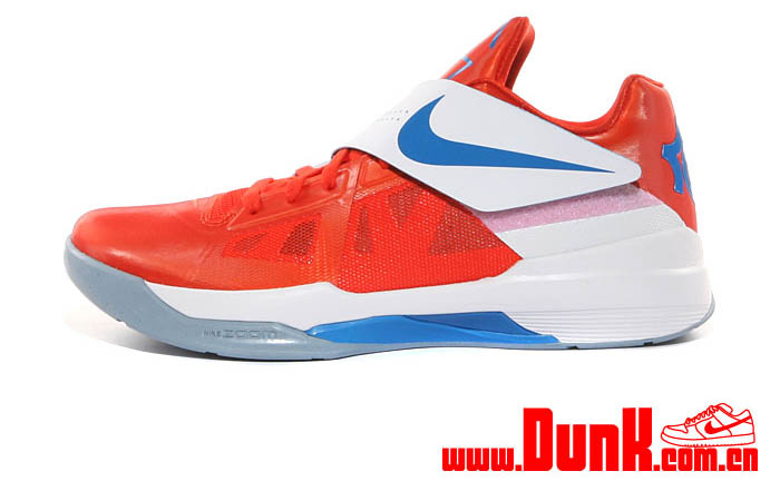 Nike Zoom KD IV Team Orange Photo Blue White 473679-800 (1)