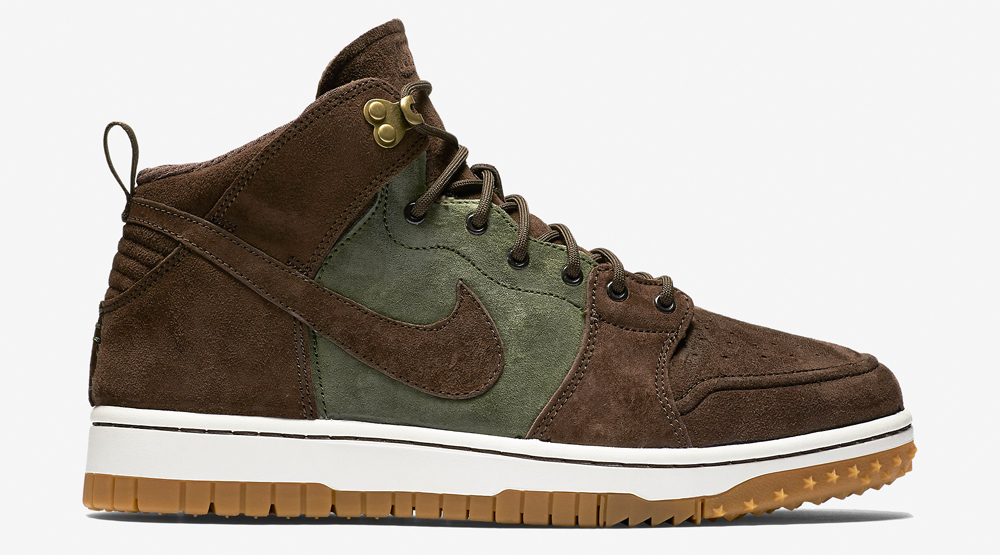 nike green brown