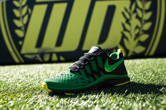 oregon duck nike free trainer 5.0