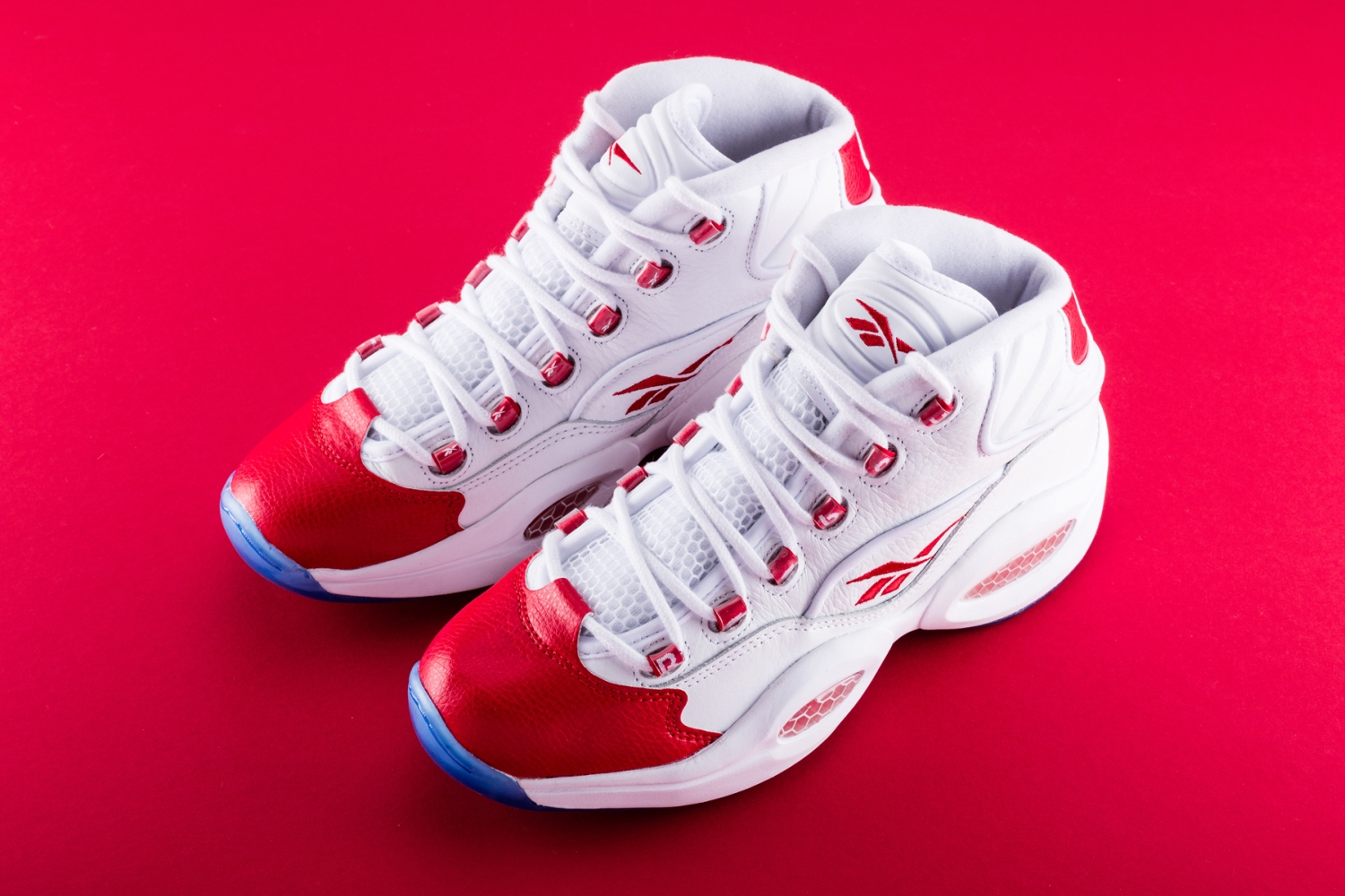 red iverson shoes