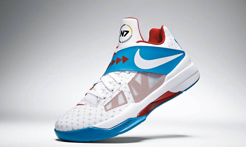 Nike N7 KD IV White Home