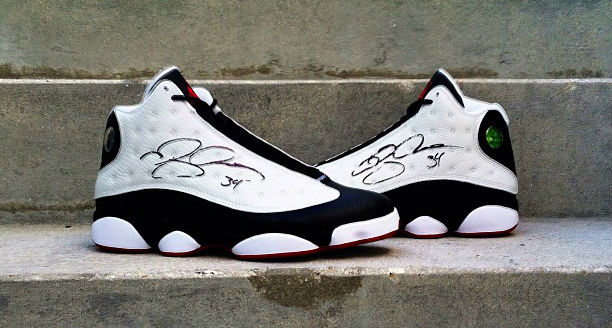 UNKNWN x Ray Allen Autographed Air Jordan XIII 13 Raffle (1)