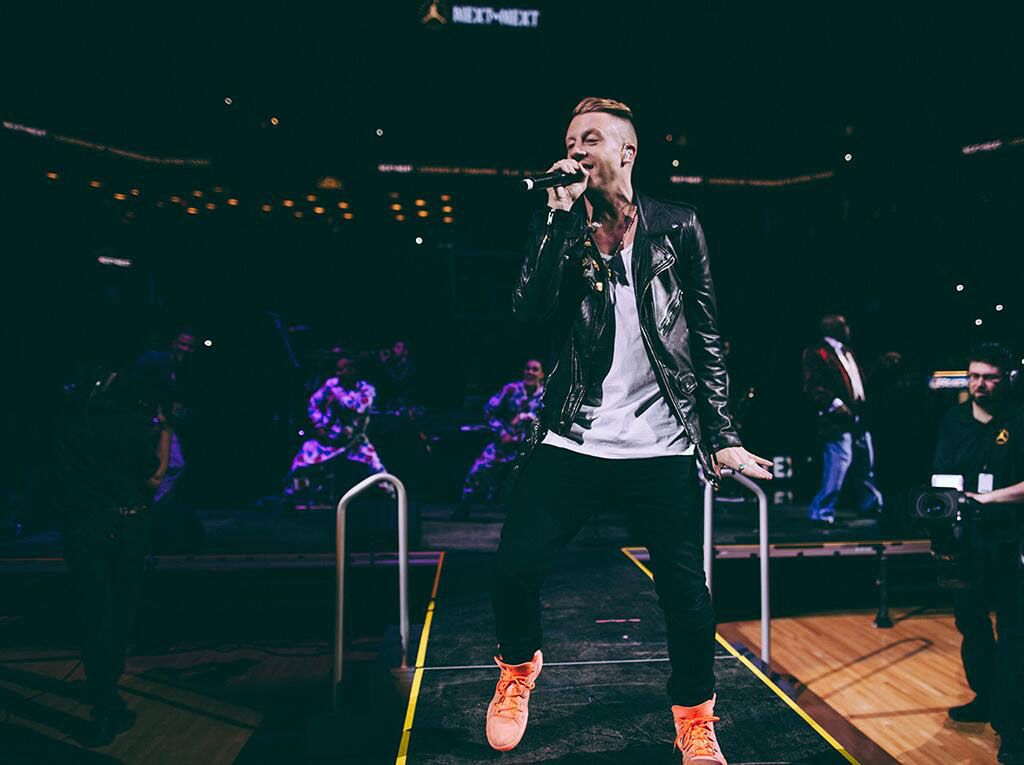 Macklemore Designs the 'Northwest King Salmon' Jordan Melo M10