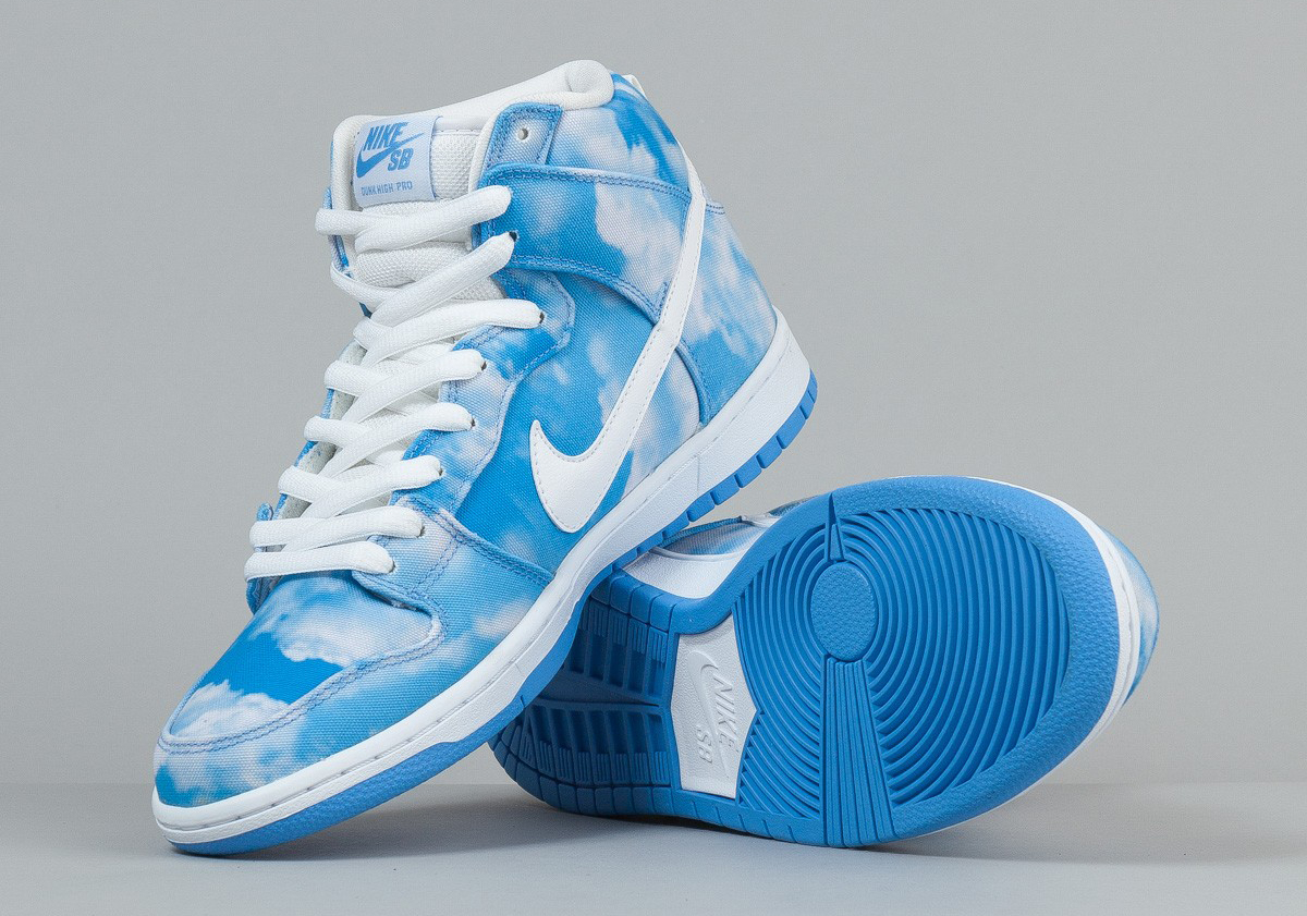 nike dunk high sky