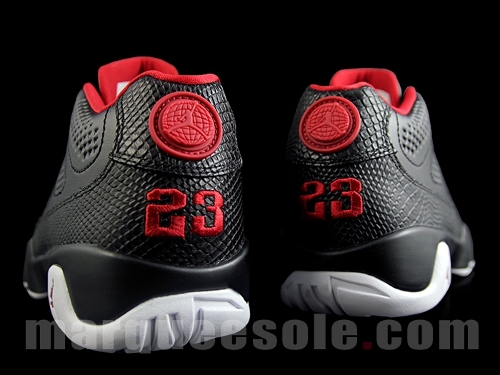 retro 9 black and red