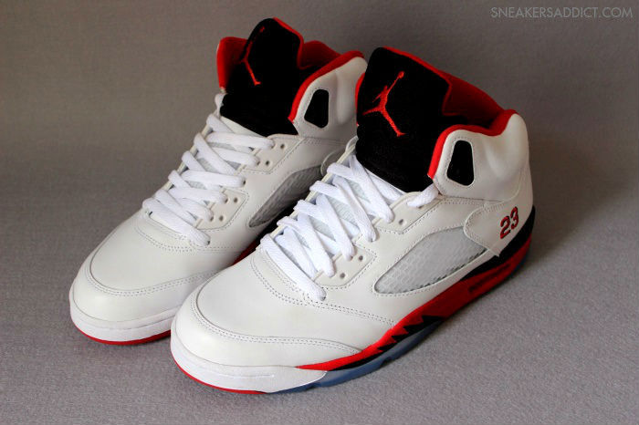 Air Jordan Retro V 5 Fire Red 136027-120 (4)