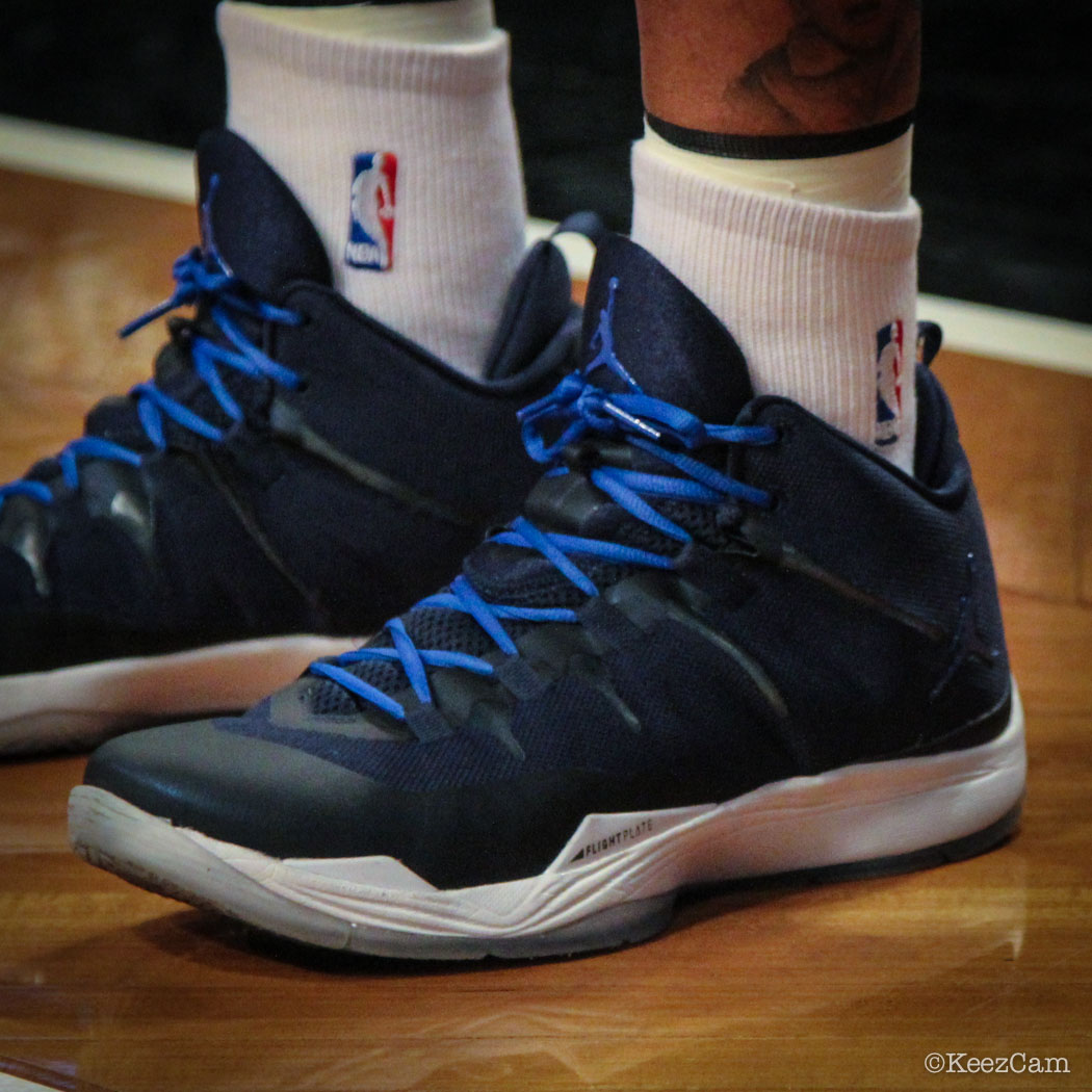 Monta Ellis wearing Jordan Super.Fly 2 PE