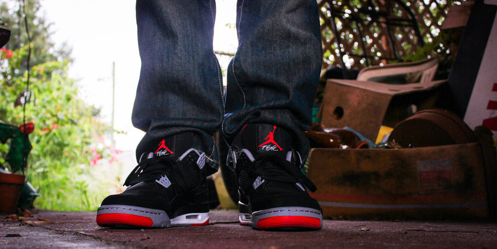 Spotlight // Forum Staff Weekly WDYWT? - 8.24.13 - Air Jordan IV 4 Retro Black/Cement by JonRegister