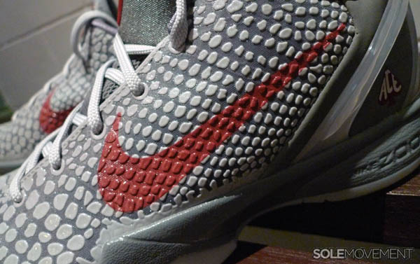 Kobe's New 'Lower Merion' Kicks: Gray and Red with a Bulldog 'Ace