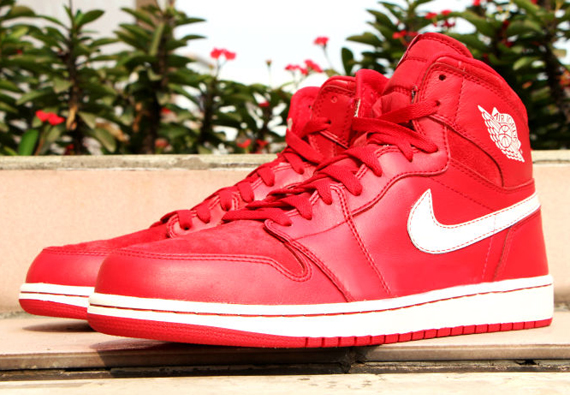 air jordan 1 sail gym red