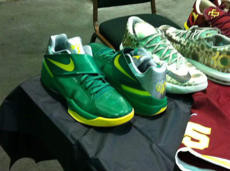 Randy Williams Displays Rare Nike KD Shoes Complex