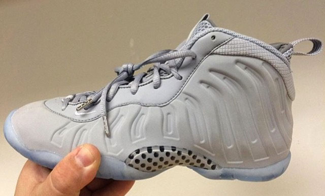 nike foamposite grey