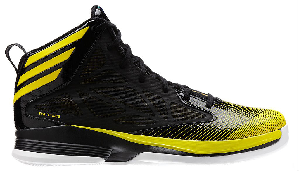 Adidas neo shop yellow basketball shoes