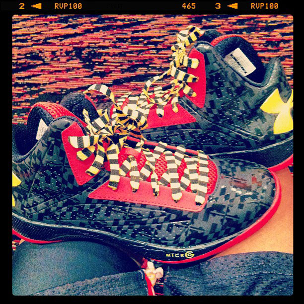 Under armour maryland flag shoes sale