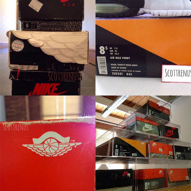 10 Reasons Sneaker Collectors Should Follow @ScottRenus on Instagram: Vintage Nike & Jordan Packaging