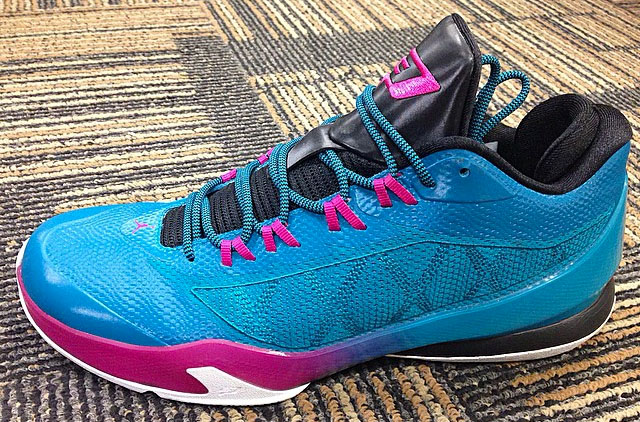 teal pink jordans