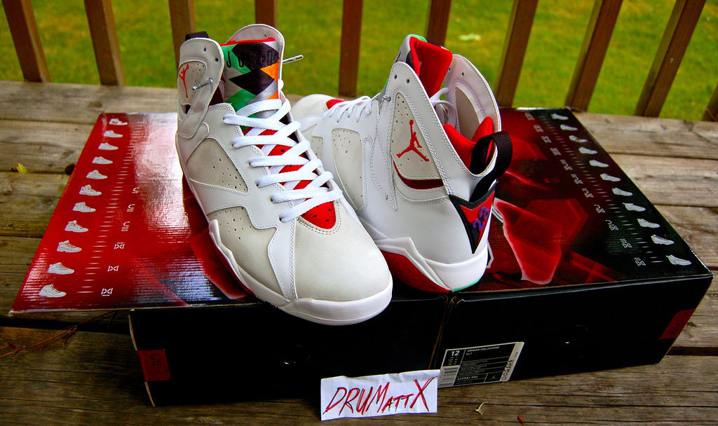 Spotlight // Pickups of the Week 7.7.13 - Air Jordan VII 7 Retro CDP Hare by DRUMattX