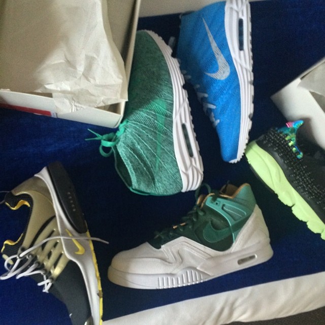 Wilson Chandler Picks Up Nike Shoes