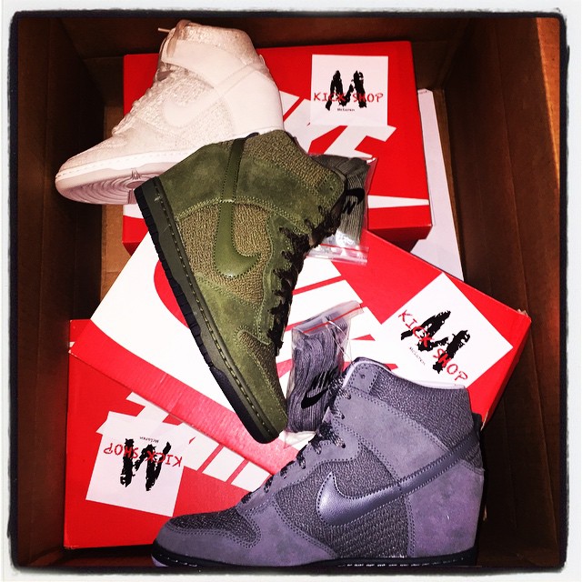 Christian Milian Picks Up Nike Dunk Sky High