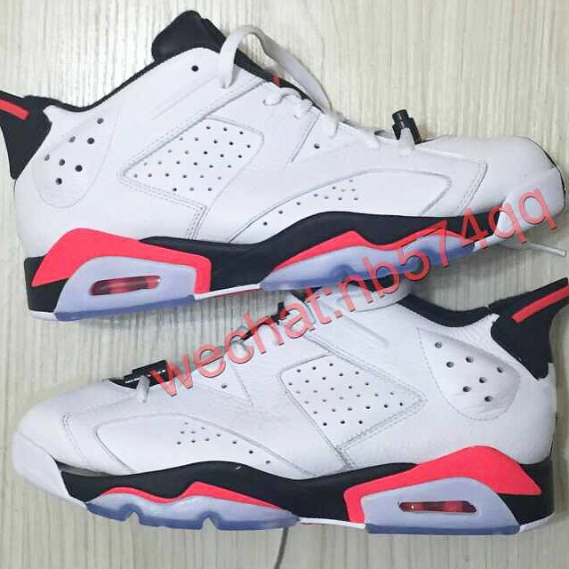 jordan 6 low infrared on feet