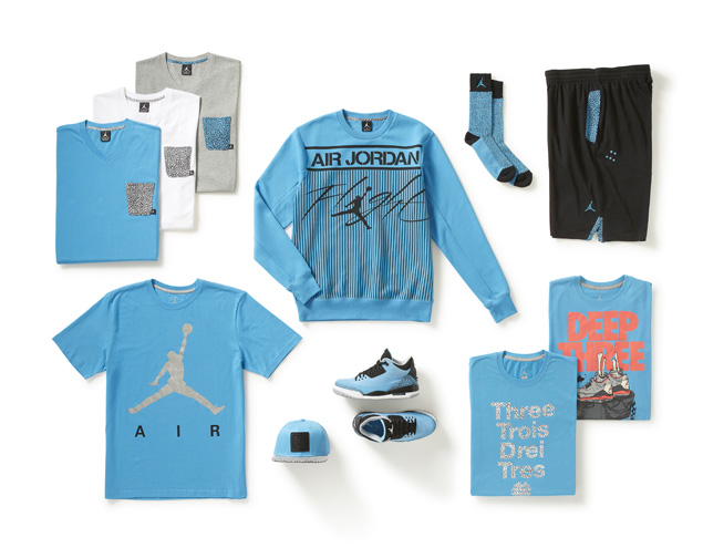 air jordan 3 retro powder blue mens