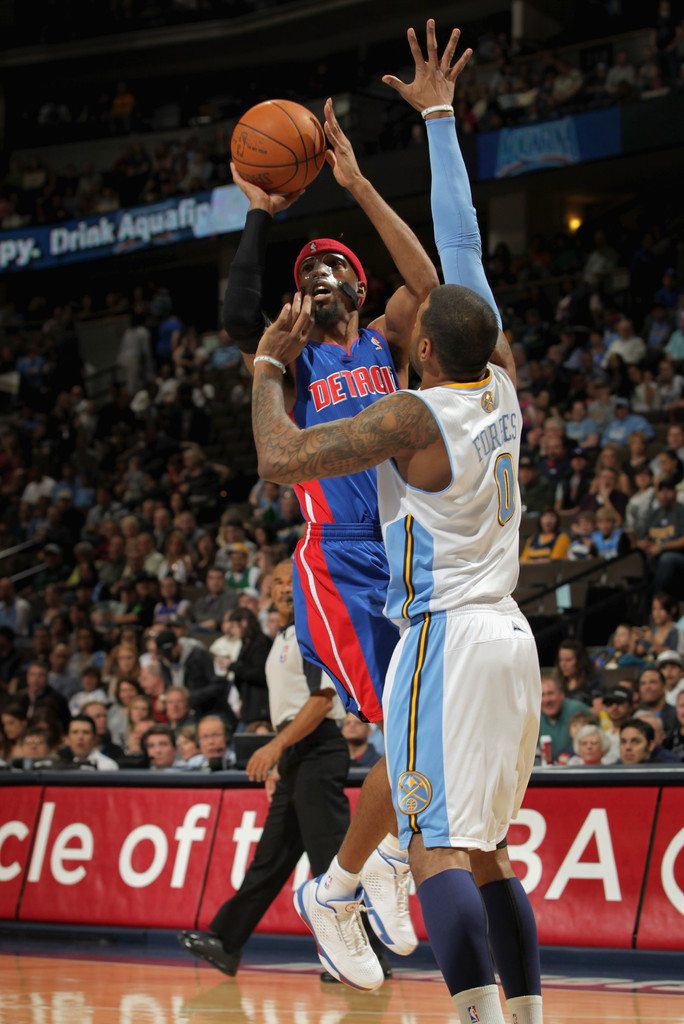 Rip Hamilton's Air Jordan 2010 Team Detroit Pistons PE