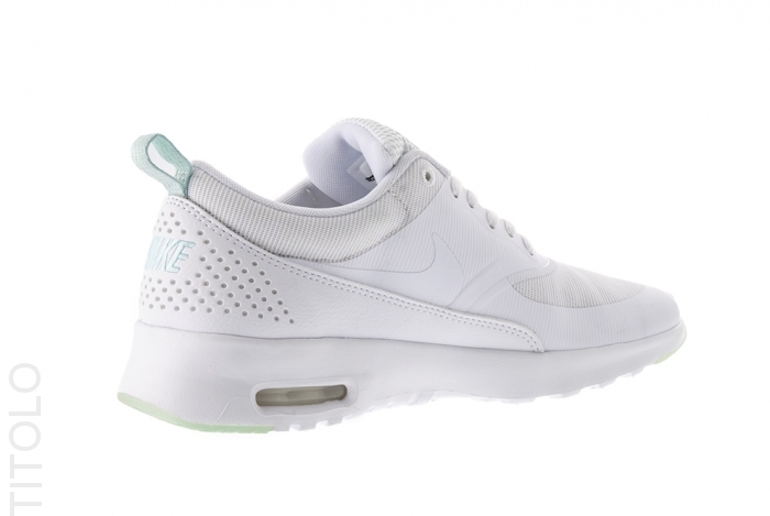 nike thea white mint candy