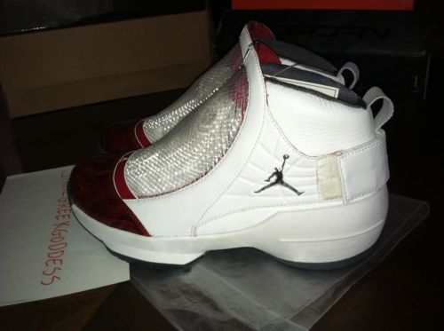 Air Jordan XIX - Red "Marble Toe" Sample