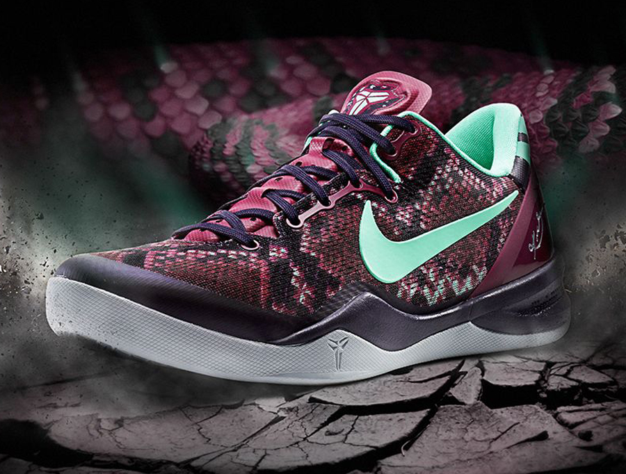 purple and green kobes