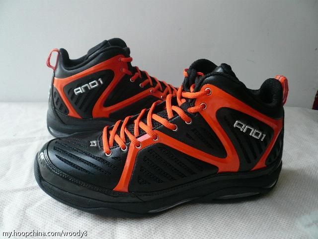 And1 ME8 Empire Mid - Black/Orange