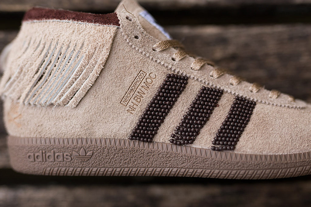 Neighborhood x adidas Originals BW Moc Cargo Khaki/Auburn | Complex