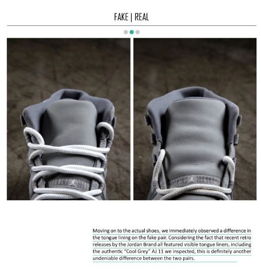 cool grey 11 real vs fake