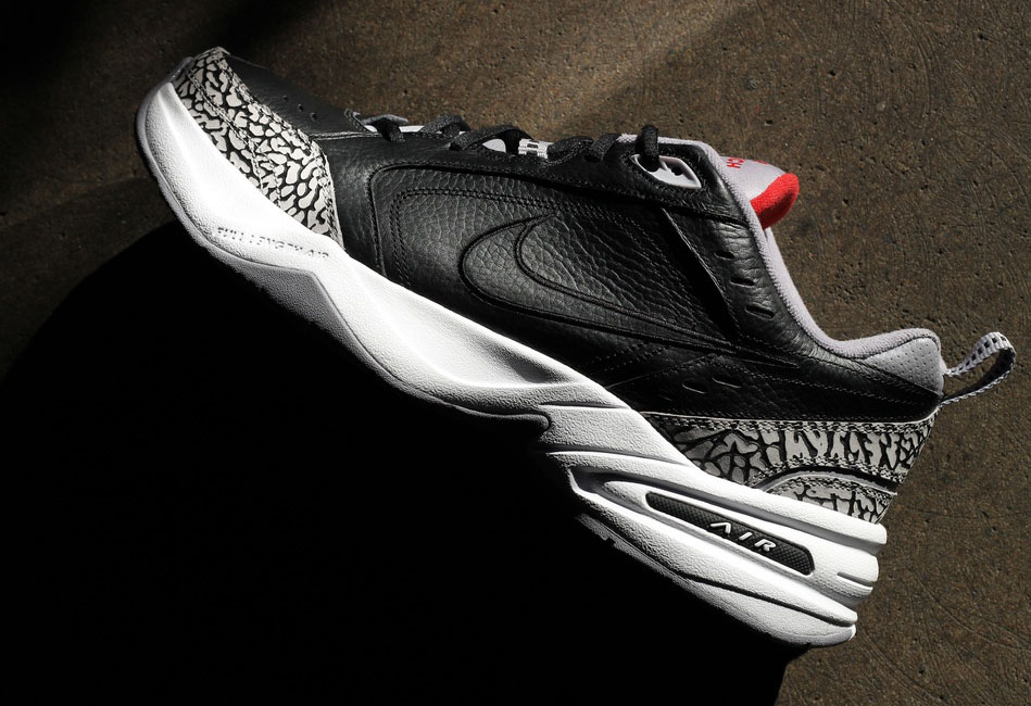 Black/Cement' Air Monarch 