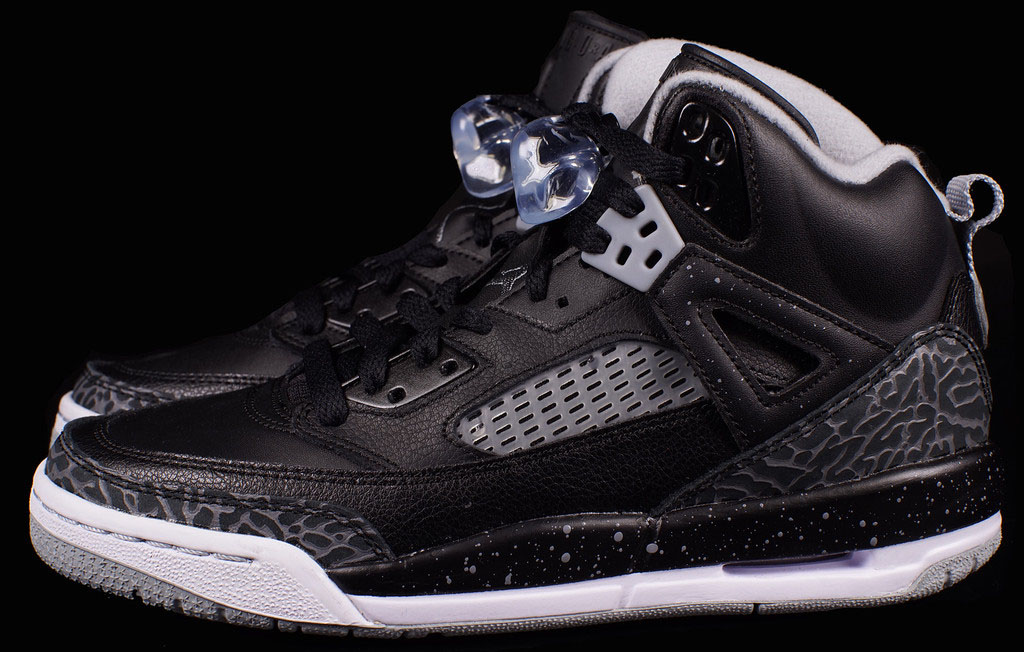 Jordan Spiz'ike GS Black/Grey Release Date 317321-003