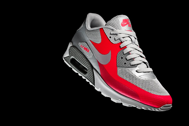 Air max 90 outlet hyperfuse black and red