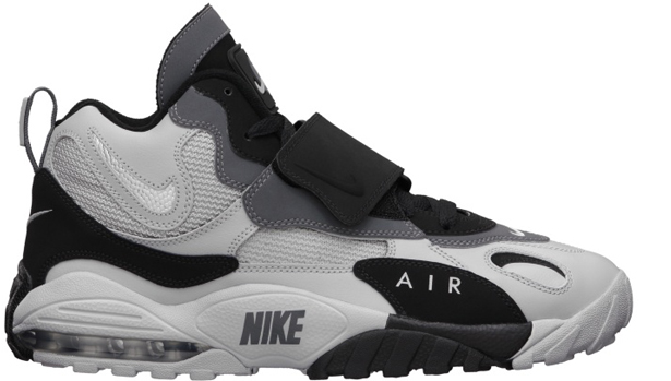 Nike speed turf hot sale black and grey