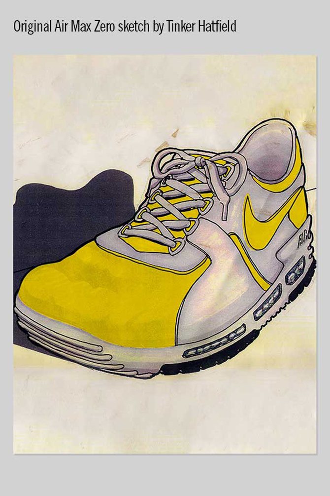 air max zero tinker sketch