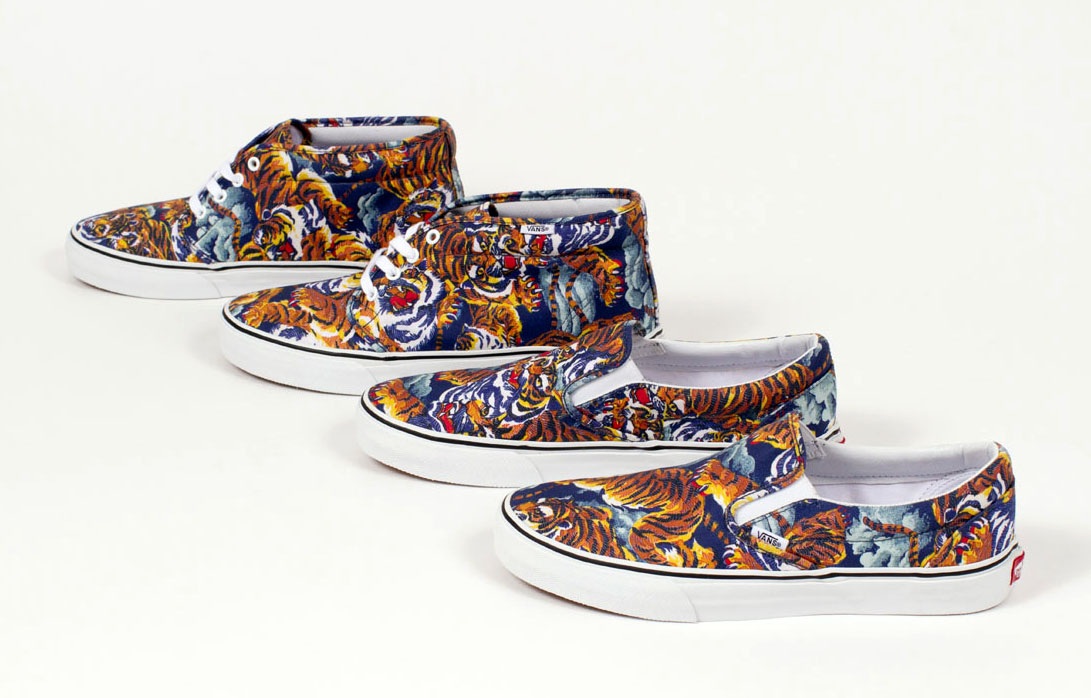 Kenzo x hotsell vans slip on