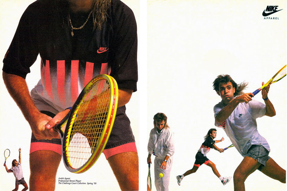 Andre agassi cheap sneakers 1990