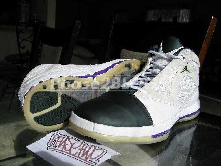 Air Jordan XVI 16 Milwaukee Bucks Home PE