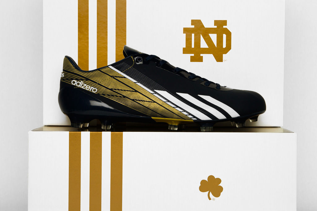 Notre dame best sale adidas shoes