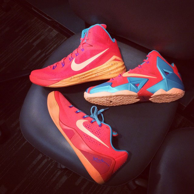 Nike LeBron 11, Kobe 9 EM & Hyperdunk 2014 All-Star for Cappie Pondexter